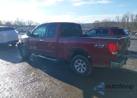 2005 Nissan Titan Se from USA, damaged, VIN 1N6BA06BX5N568987